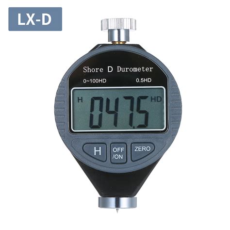 Digital Shore Hardness Tester Meter Rubber Durometer Gauge 